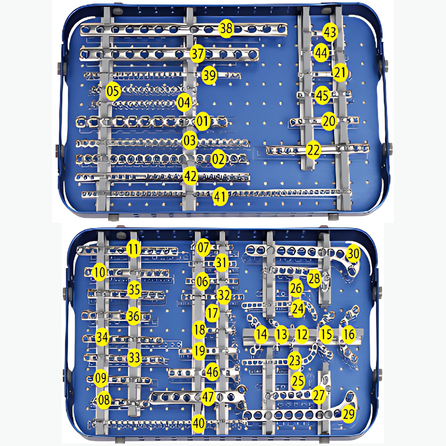 Veterinary Orthopedic Plate Set