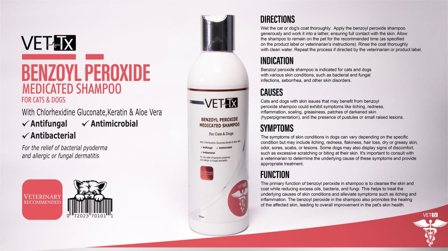 Benzoyl Peroxide Shampoo